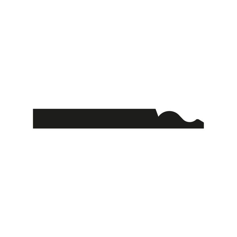 Cheshire Mouldings Primed Ogee Skirting 2.4m
