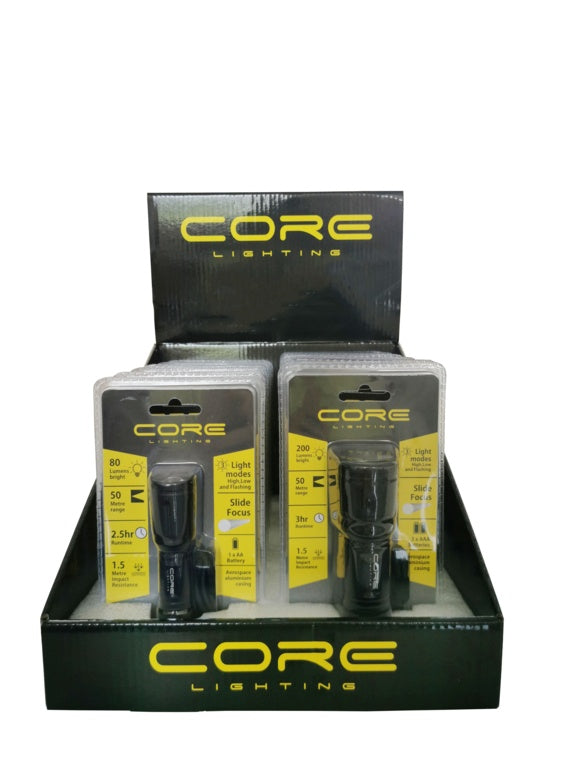Core Slide Focusing Torch 200 Lumens
