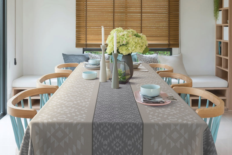 d-c-fix® Tablecloth - Talio Grey 20m Roll x 140cm