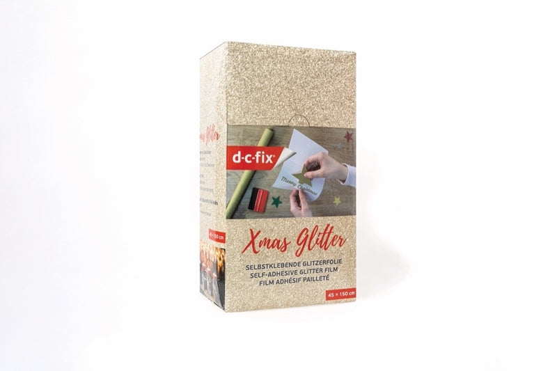 d-c-fix® Christmas Glitter Display Box 45cm x 1.5m 40 Rolls