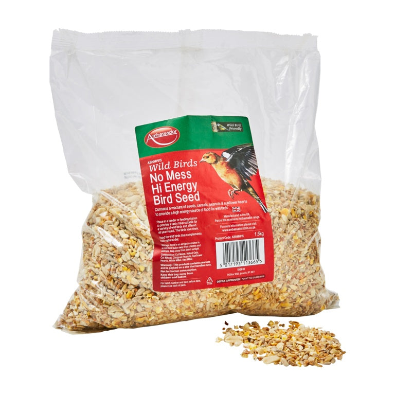 Ambassador No Mess Hi Energy Seed 1.5kg