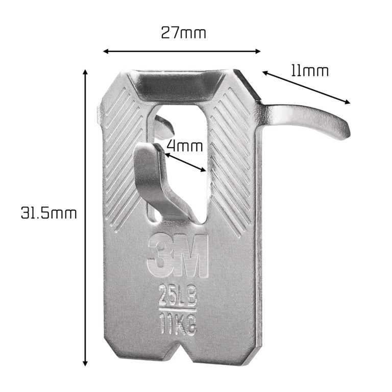 3M Drywall Picture Hanger 11kg Pack 2
