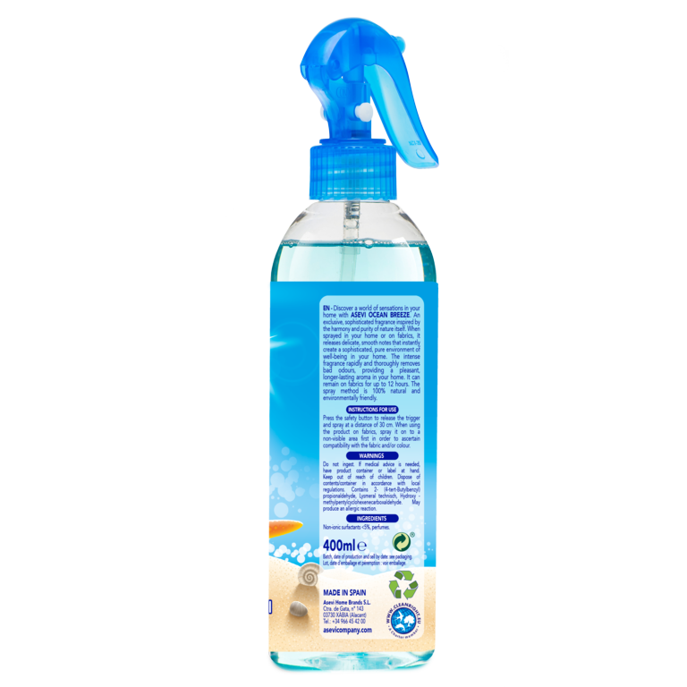Asevi Air Freshener Spray 400ml Ocean Breeze