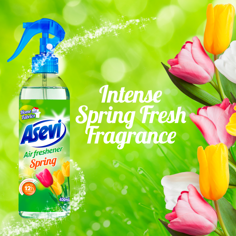 Asevi Air Freshener Spray 400ml Spring