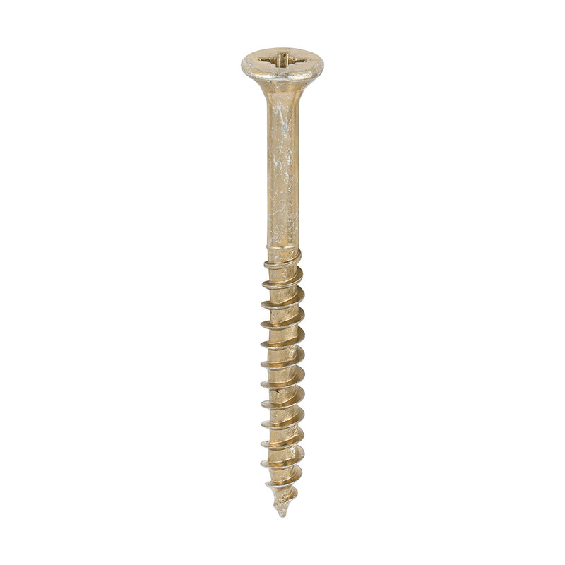 TIMCO Velocity Premium Multi-Use Countersunk Gold Woodscrews — Box