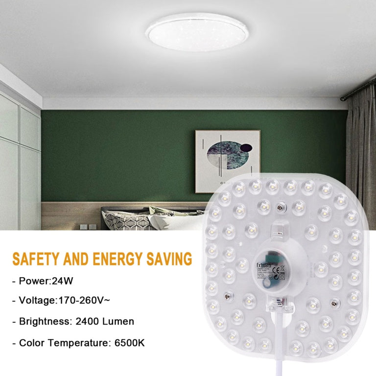 Extrastar Ceiling Light Module 2 D Fitting 24w