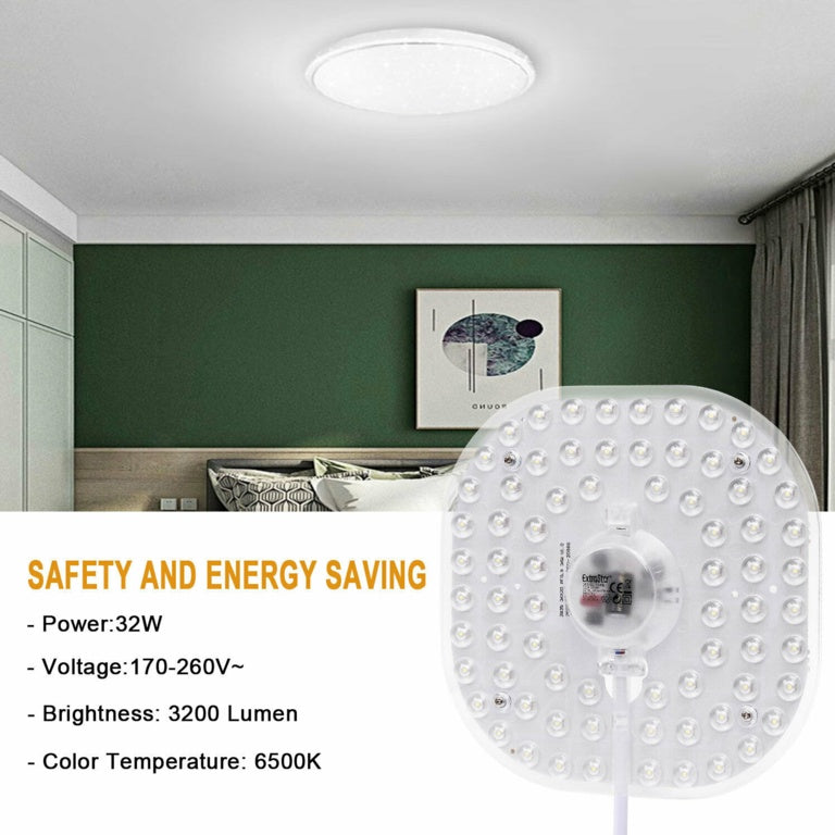 Extrastar Ceiling Light Module 2 D Fitting 32w
