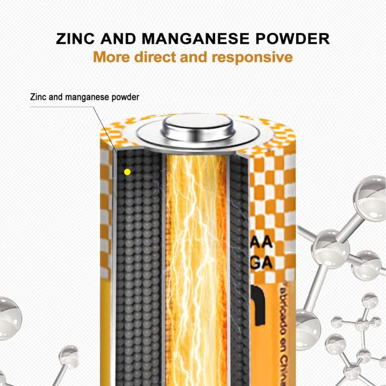 Extrastar Special Duration Zinc Batteries 1.5v Aa Pack 4