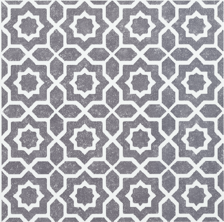d-c-fix® Self Adhesive Wall Tile Lina Grey 15cm x 15cm / Pack Of 6