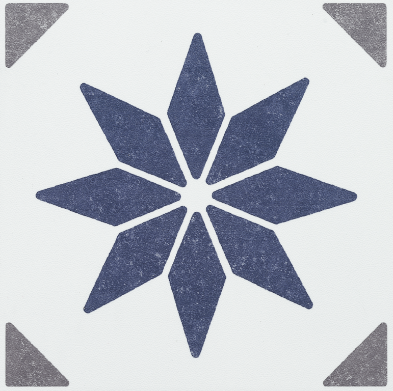 d-c-fix® Self Adhesive Wall Tile Alia Blue 15cm x 15cm / Pack Of 6