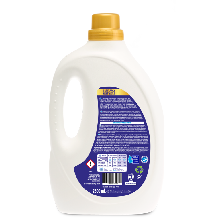 Asevi Max Bright Detergent 50 Wash