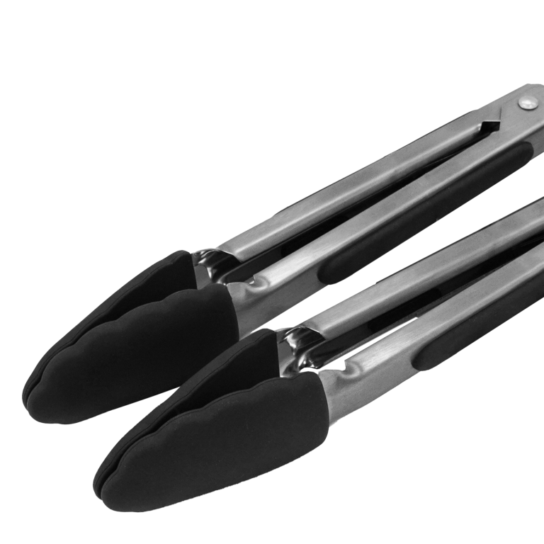 Fackelmann Stainless Steel Tongs With Silicone Head