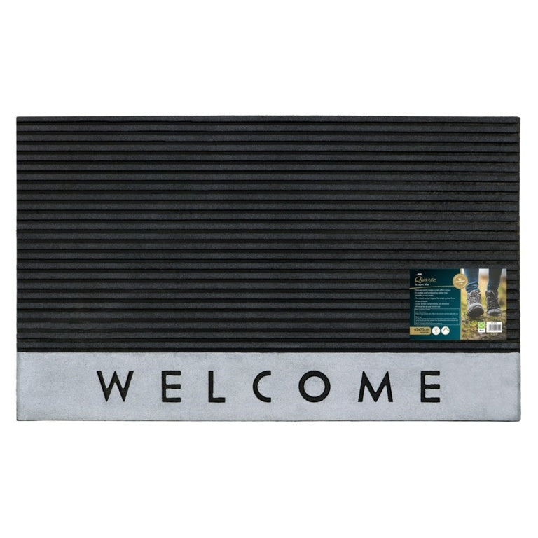 JVL Quartz Welcome Doormat 47 x 75cm