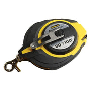 Stanley® Hand Tools FatMax® Closed Case Steel Long Tape 30m/100ft (Width 10mm) STANLEY® Hand Tools - RockBottom Nothampton