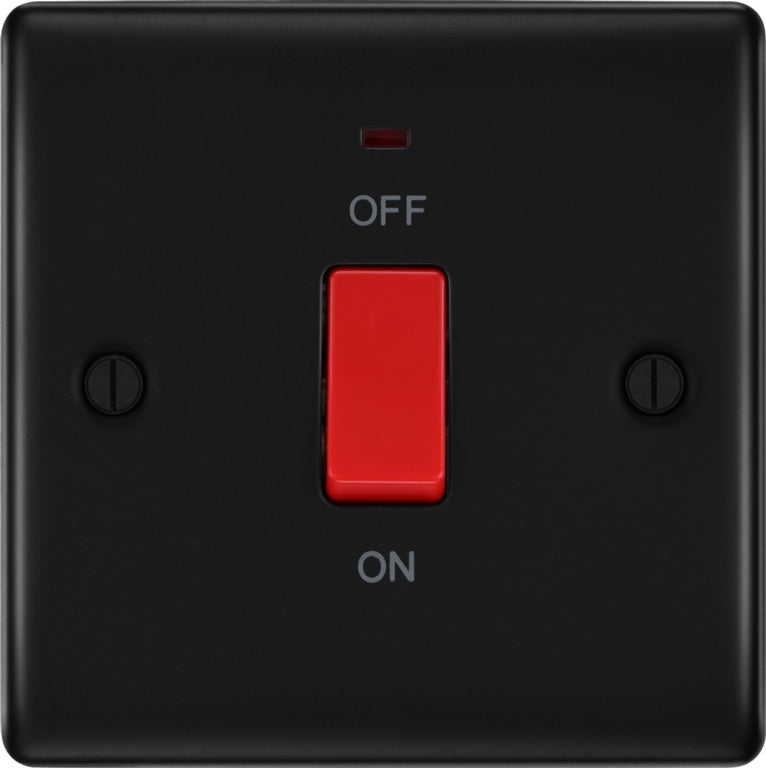 BG Square Cooker Control Unit 45a Matt Black