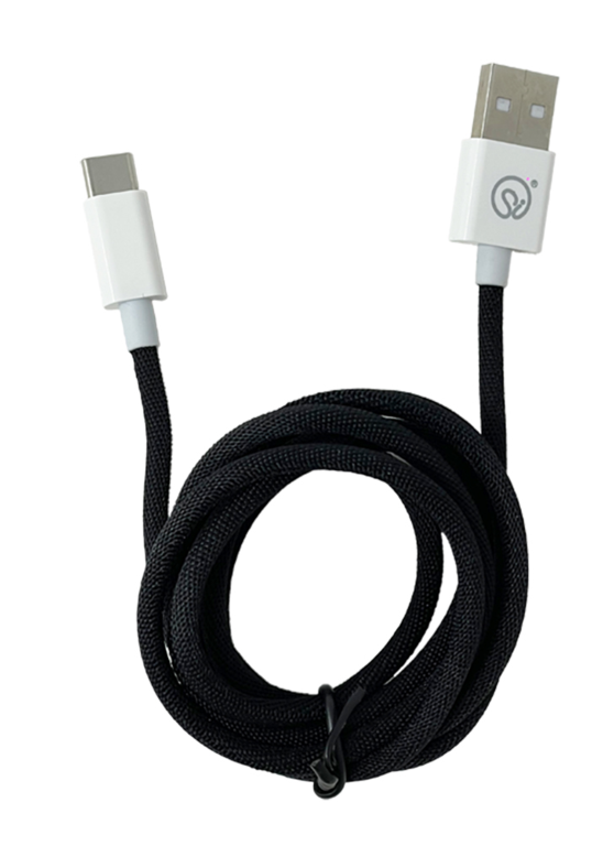Extrastar Type C Charging Data Cable 1.2m Black