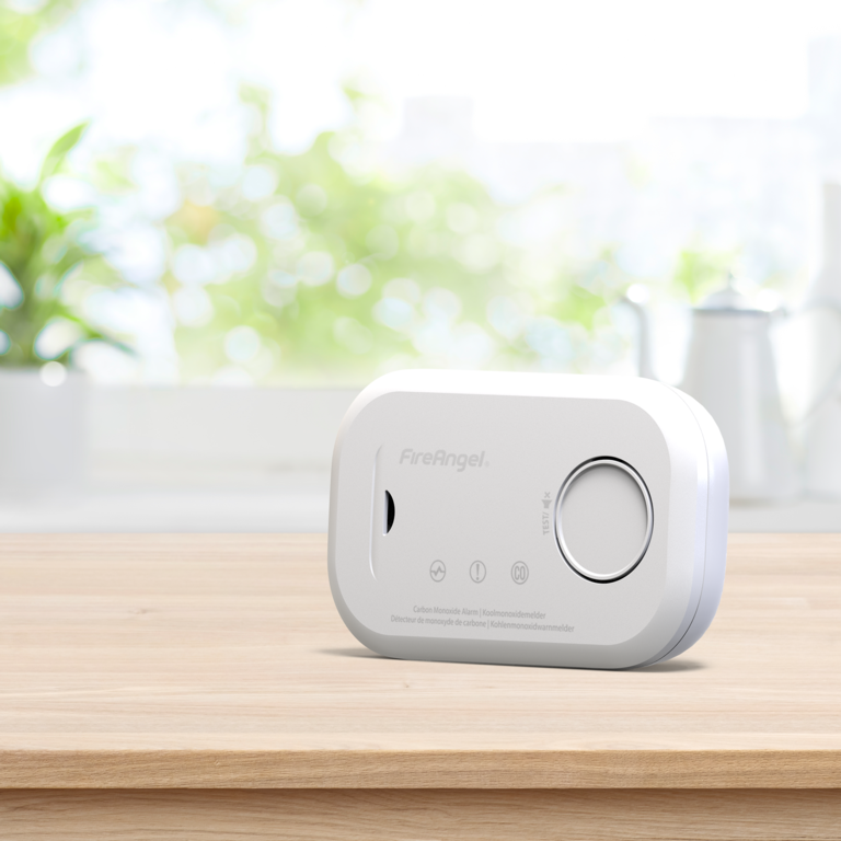 Fire Angel Carbon Monoxide Alarm Replaceable Battery