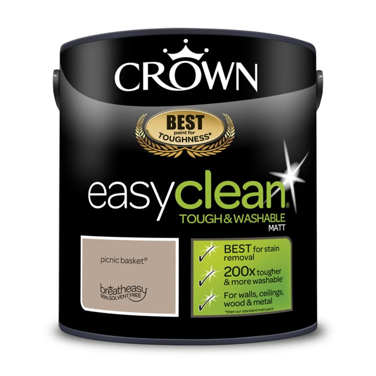 Crown Easyclean Matt Emulsion 2.5L Picnic Basket