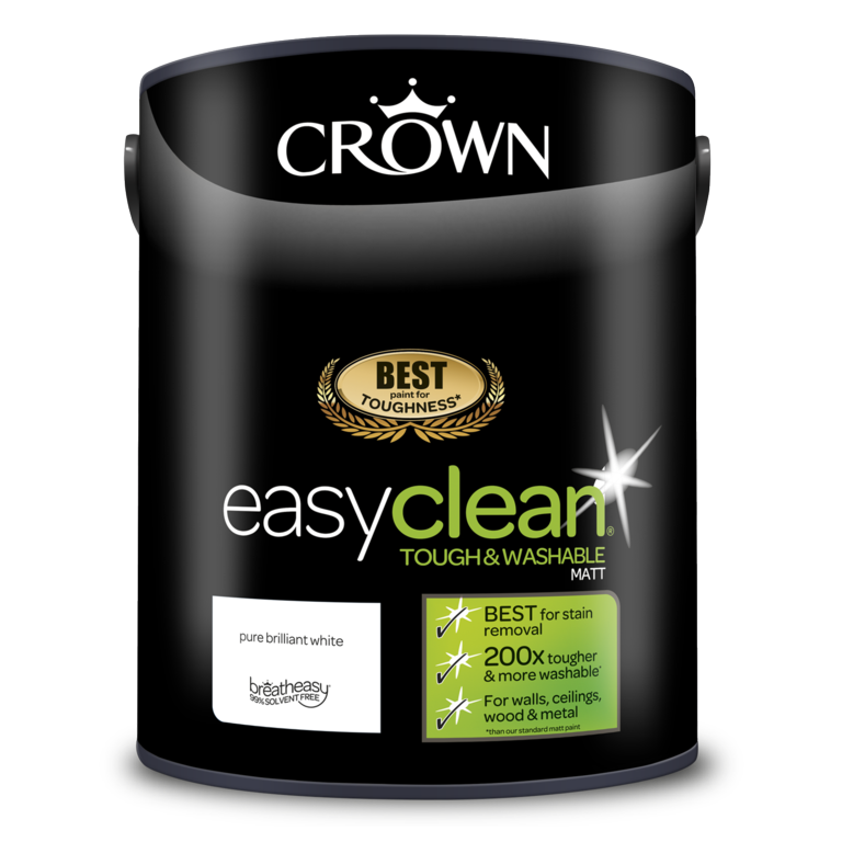 Crown Easyclean Matt Emulsion 5L PBW