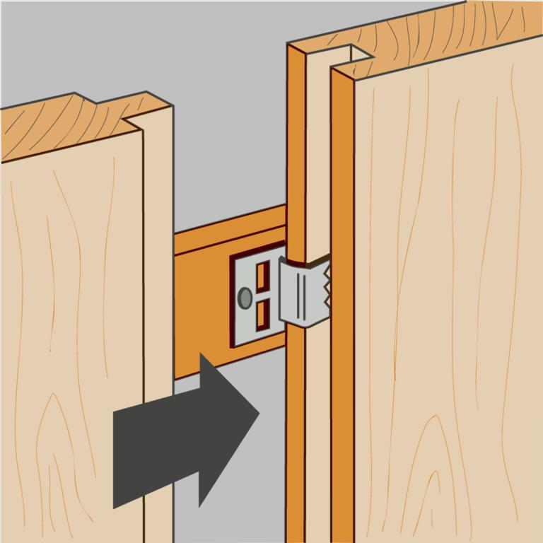Simpson Strong Tie Cladding Clip 2mm Pack 100