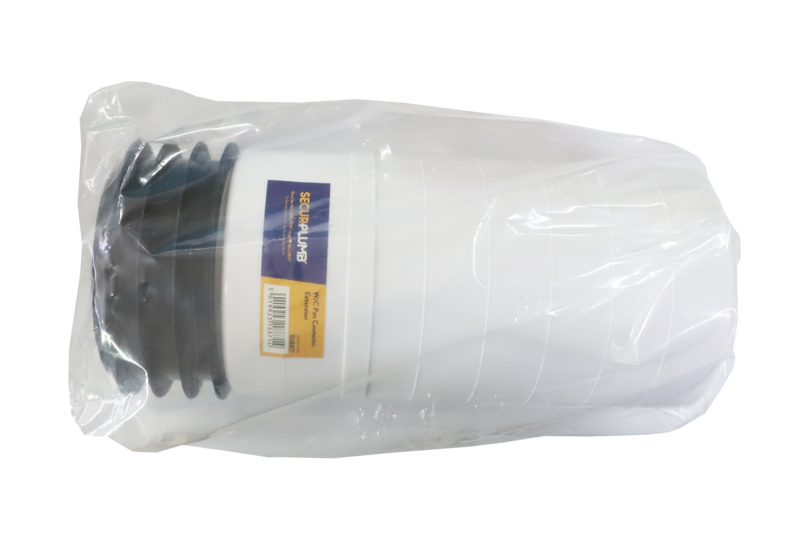 Securplumb Straight External W/C Pan Connector