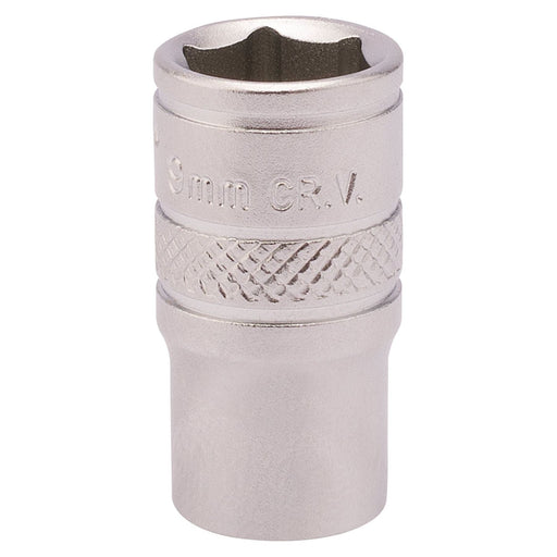 Draper 82143 Draper Expert Socket, 1/4" Sq. Dr., 9mm