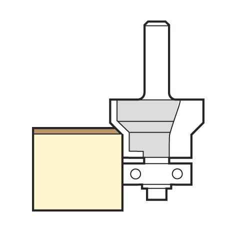 46/06X1/4TC - Combi trimmer 24mm diameter