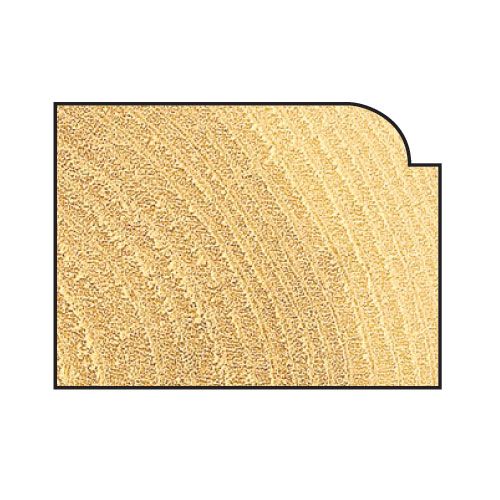 46/11X1/2TC - Bearing guided ovolo cutter 3.2mm radius