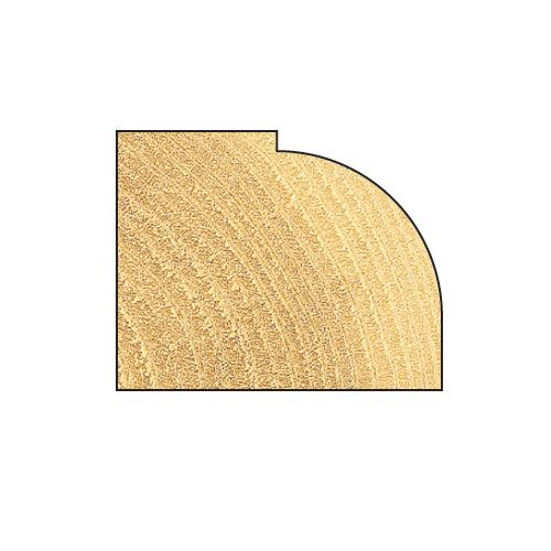 46/150X1/2TC - Bearing guided ovolo cutter 12.7mm radius