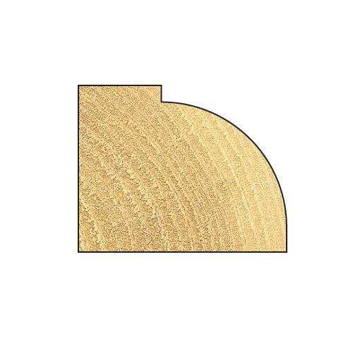 46/157X1/2TC - Bearing guided ovolo cutter 15mm radius