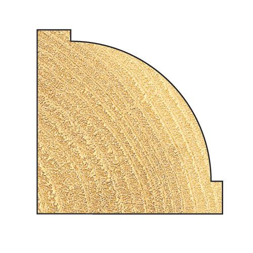 46/17X1/2TC - Bearing guided ovolo cutter 19mm radius