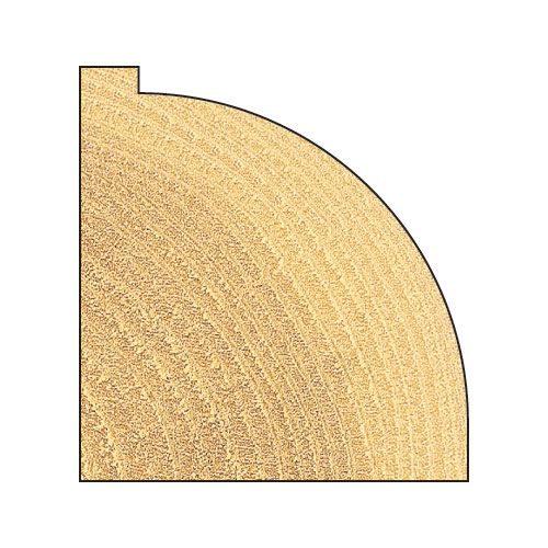 46/18X1/2TC - Bearing guided ovolo cutter 25.4mm radius