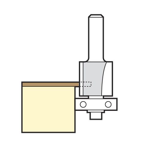 46/19X1/4TC - Double Overlap cutter