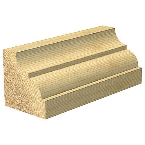 C105X1/4TC - Self guided broken ogee quirk R6.3mm