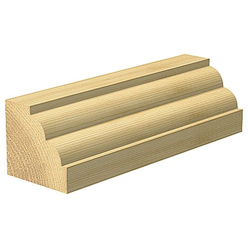 C094X1/4TC - Ovolo 4mm radius