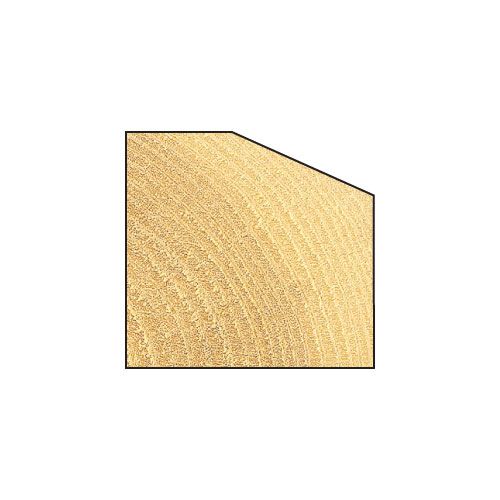 46/34X1/2TC - Bearing guided bevel cutter 25 degrees
