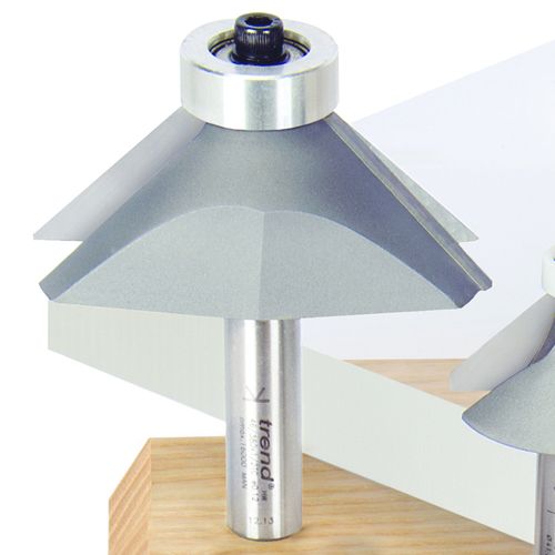 46/380X1/2TC - Bearing guided chamfer cutter 45 degrees