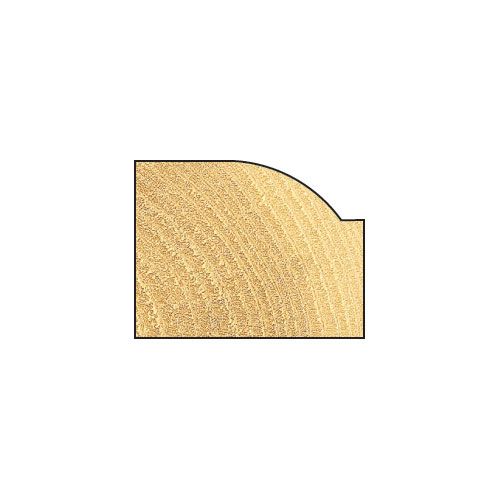 46/41X1/2TC - Guided flat ovolo cutter 12mm radius