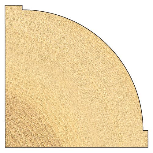 46/99X1/2TC - Bearing guided ovolo cutter 38.1mm radius