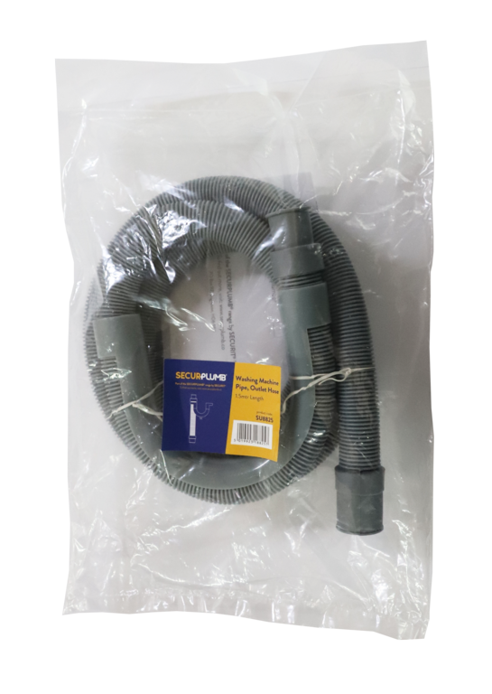 Securplumb Washing Machine Pipe Outlet Hose 1.5m