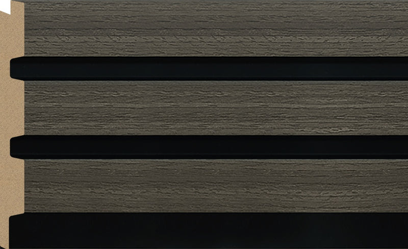 Bosco 3D Panel LH Trim 2.6m Grey Oak