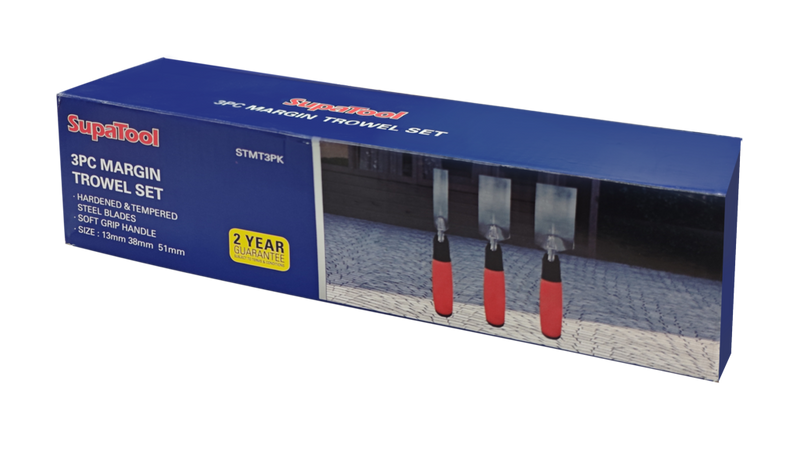SupaTool Margin Trowel Set 3pce 3 Piece