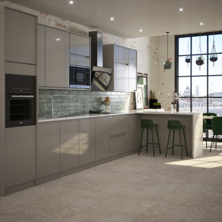 Johnson Tiles Melrose Moss Gloss Wall Tile 245 x 75mm 0.99m2