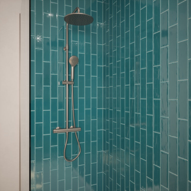 Johnson Tiles 1901 Campbell Ocean Wall Tile 245 x 75mm 0.99m2