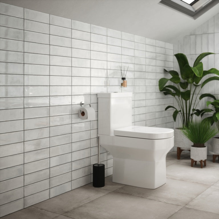 Johnson Tiles Melrose Stone Gloss Wall Tile 245 x 75mm 0.99m2