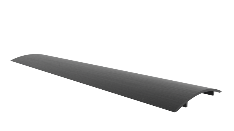 Regency Cover Strip M108 900mm Brushed Dark Chrome