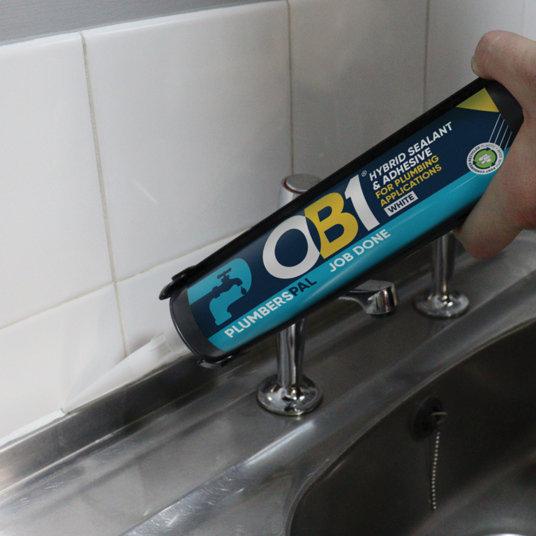 OB1 Plumbers Pal Hybrid Sanitary Sealant 290ml