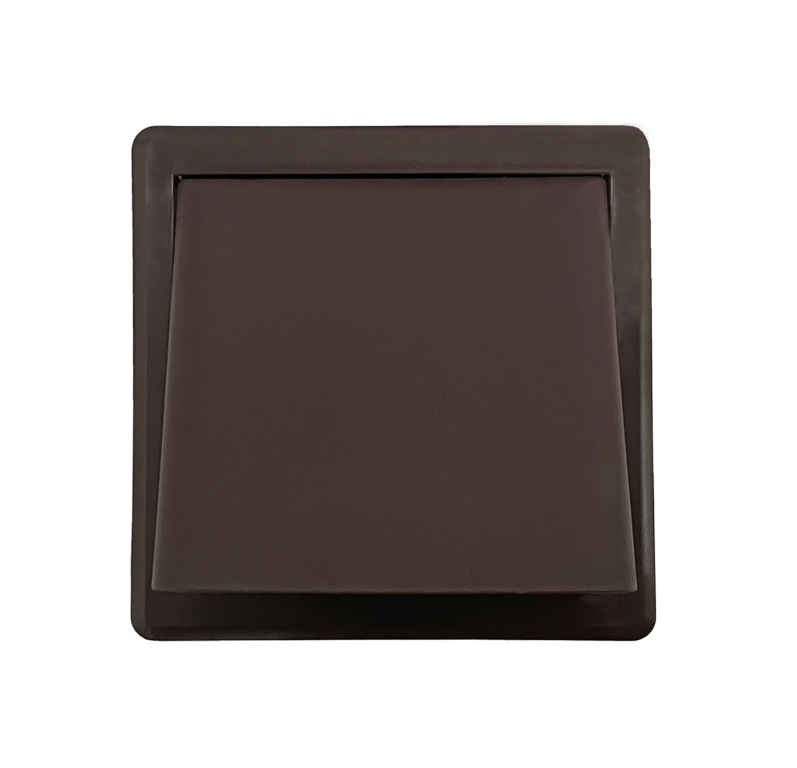 Securlec External Multi Fit Weatherproof Cowl Brown 100mm 4"
