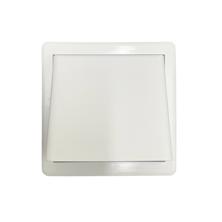 Securlec External Multi Fit Weatherproof Cowl White 100mm 4"