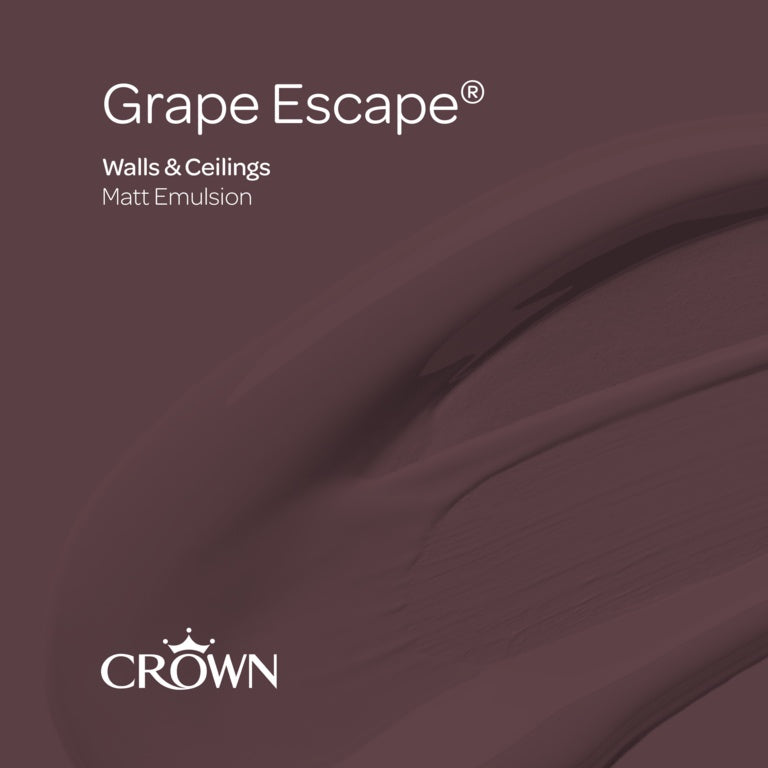 Crown Walls & Ceilings Matt 2.5L Grape Escape